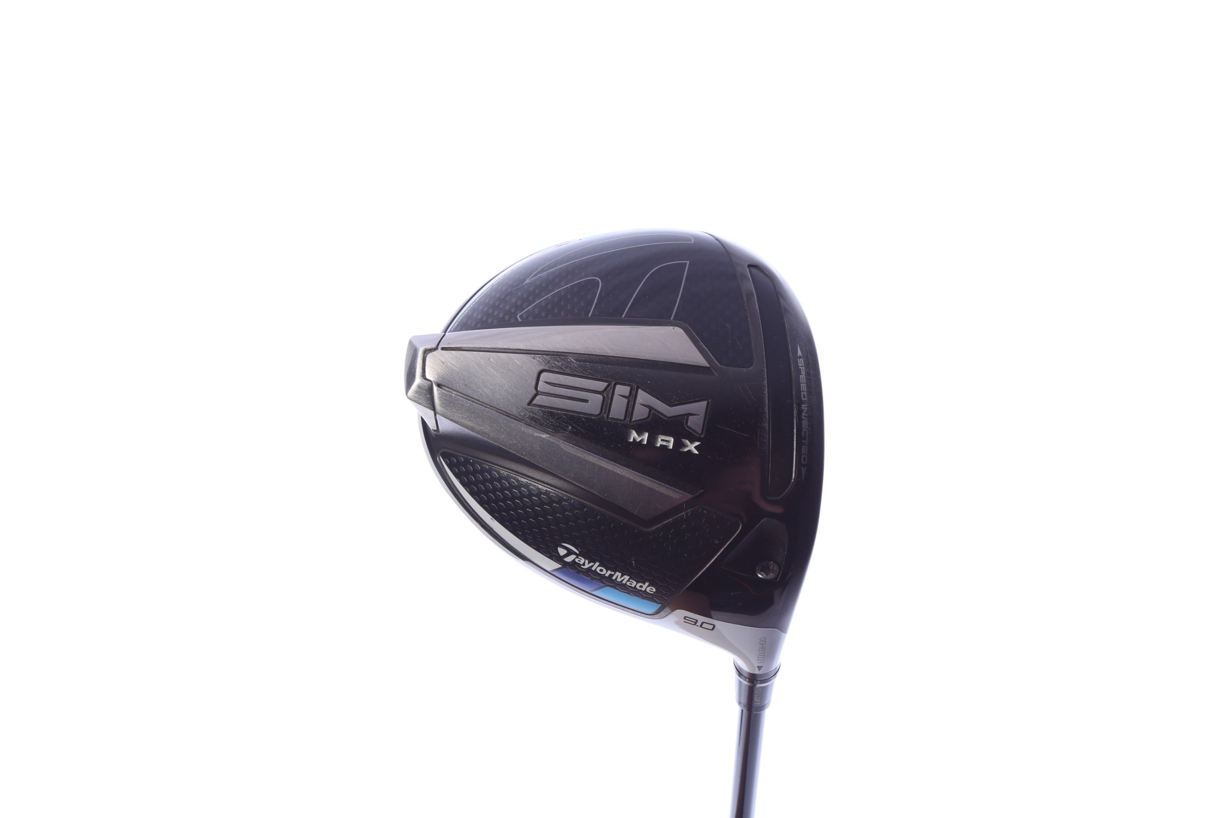 Used TaylorMade SIM MAX Driver - 9 Degrees - Stiff Flex Fujikura Atmos Red - Right-Handed