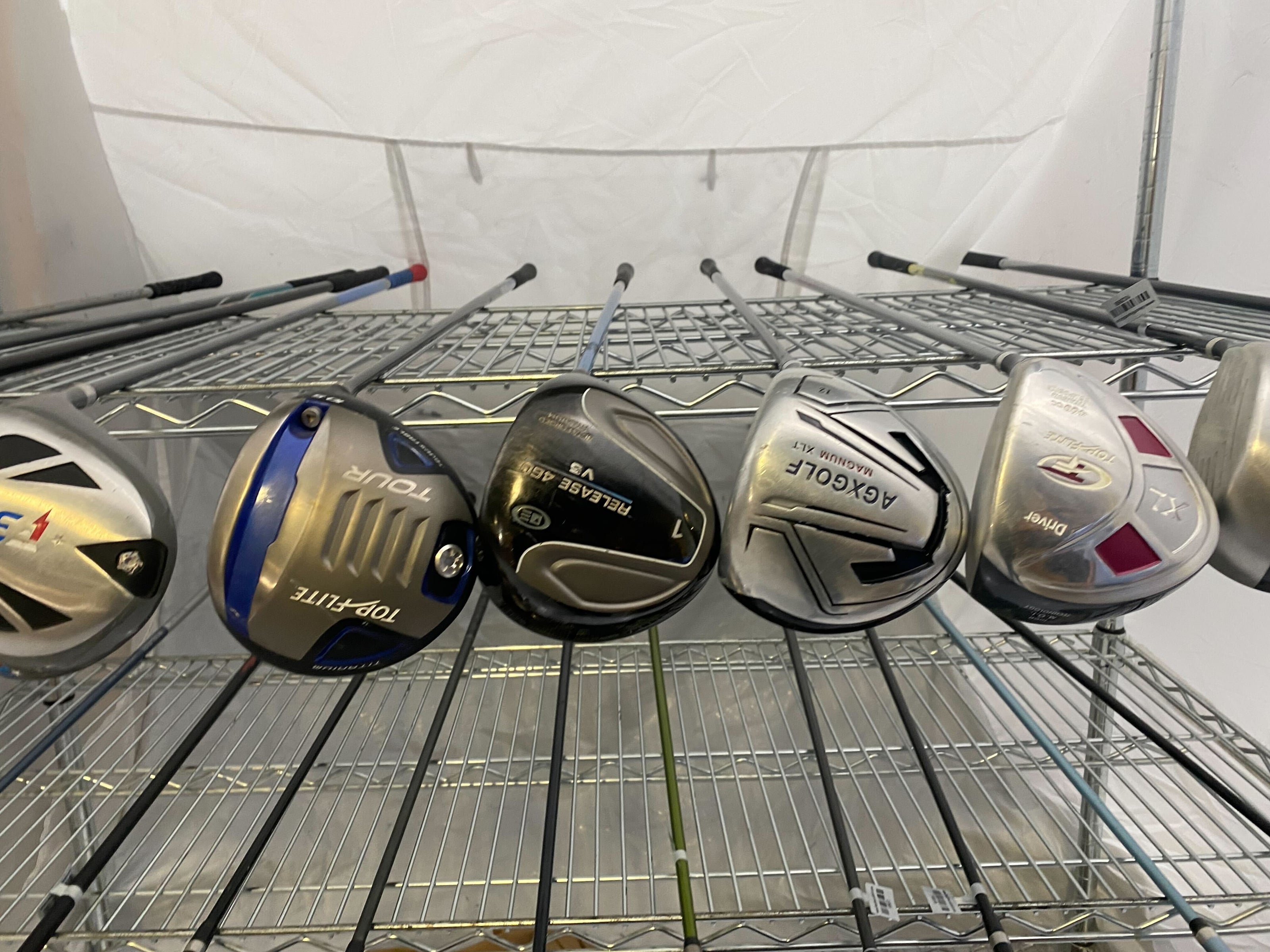 Wholesale Lot of 20 Golf Clubs - Assorted Drivers-Next Round