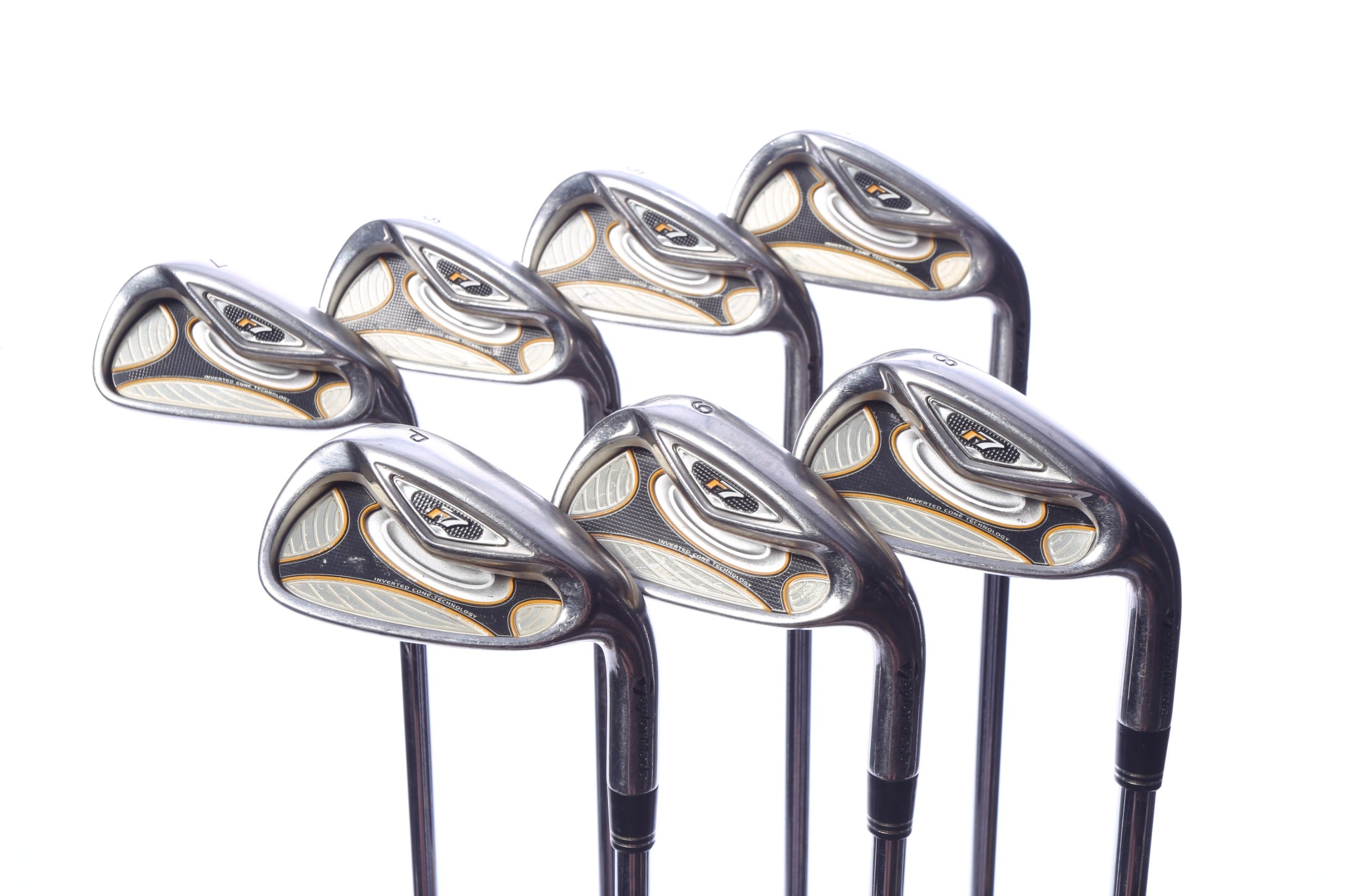 Used TaylorMade r7 TP Iron Set - Right-Handed - 4-PW - Regular Flex