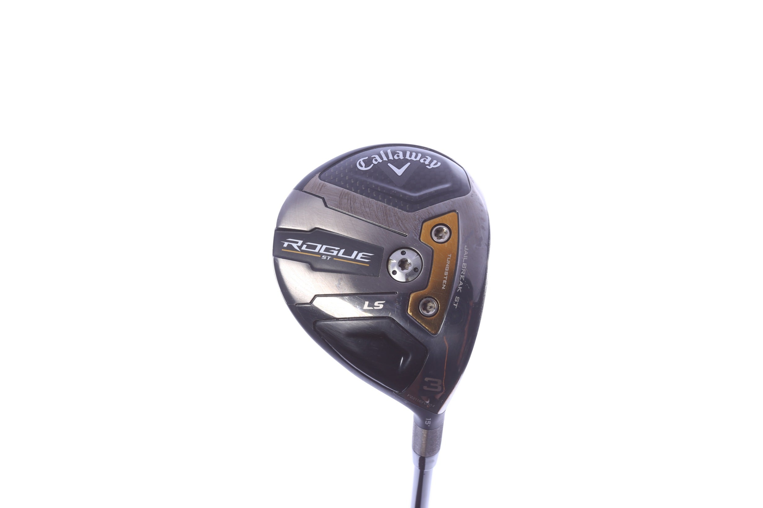 Used Callaway Rogue ST LS 3-Wood - Right-Handed - 15 Degrees - Extra Stiff Flex