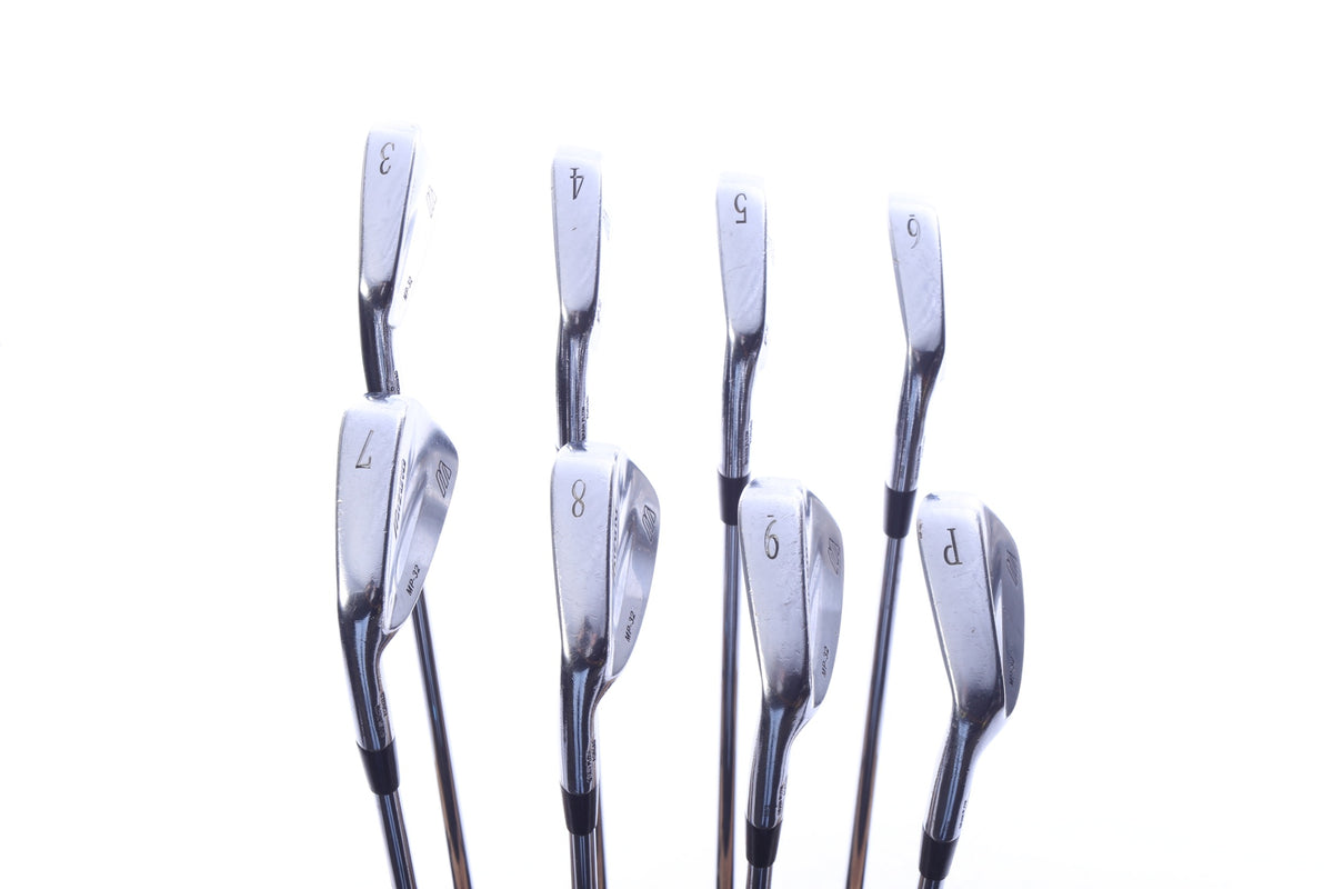 Used Mizuno MP 32 Iron Set - Left-Handed - 3-PW - Regular Plus Flex-Next Round