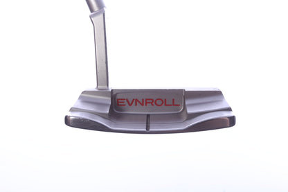 Used Evnroll ER2v3 Long Plumber MidBlade White TourTac Putter - Right-Handed - 34 in - Blade