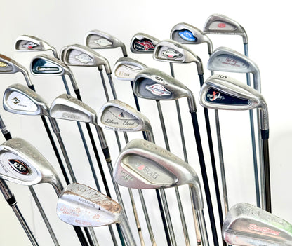 Wholesale Lot of 24 Golf Clubs - Right Handed - Assorted Irons and Wedges-Next Round
