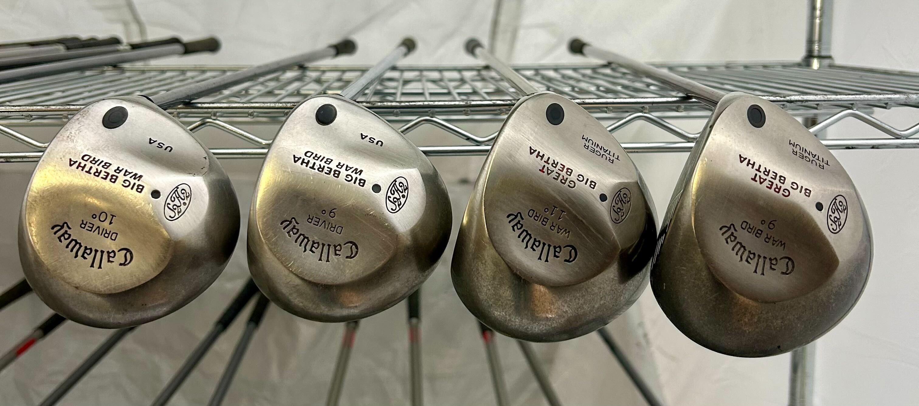 Wholesale Lot of 20 Golf Clubs - Callaway and Cobra Drivers-Next Round