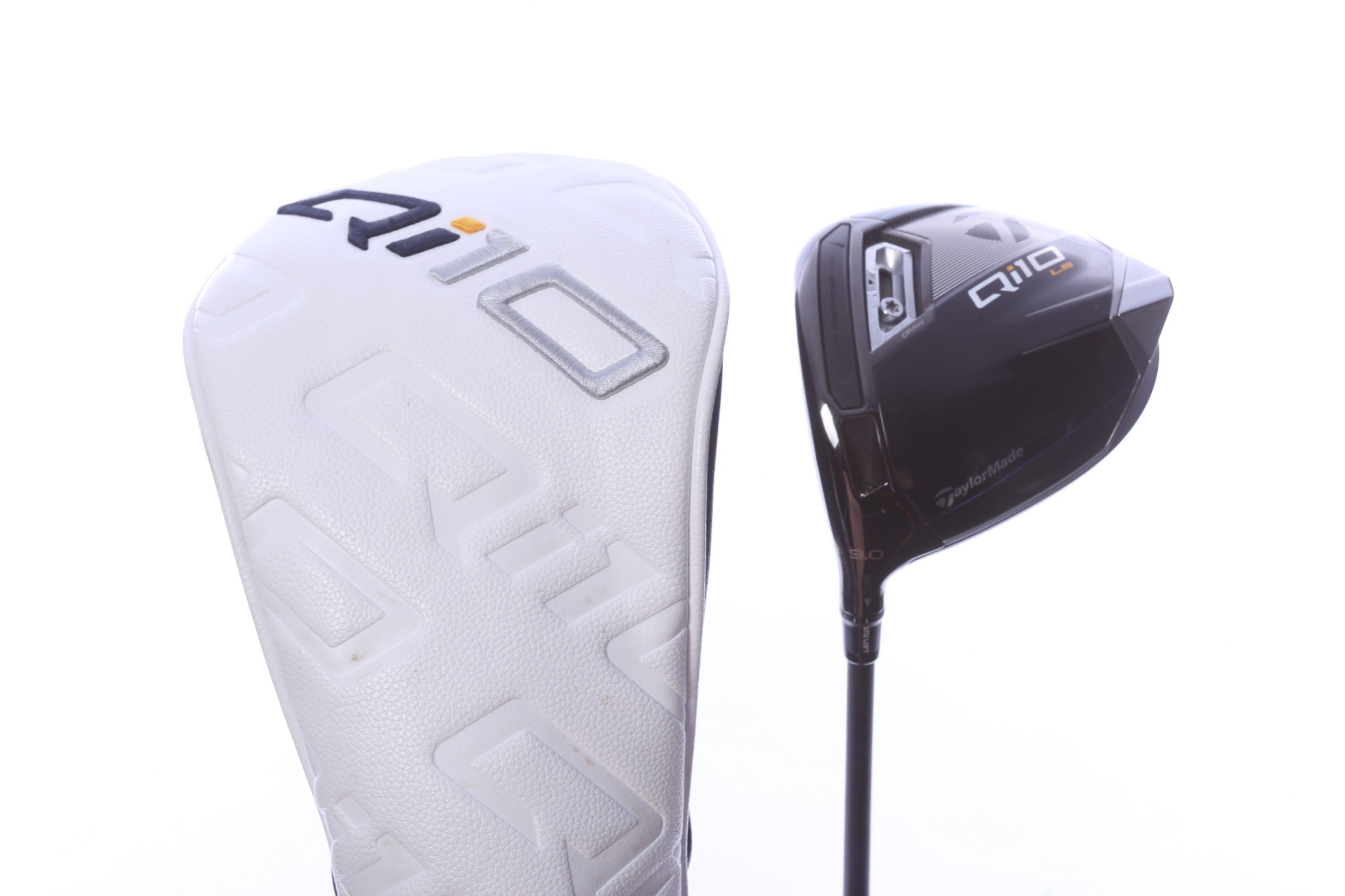 Used TaylorMade Qi10 LS Driver - 9 Degrees - Stiff Flex Mitsubishi TENSEI AV Limited Blue - Left-Handed-Next Round