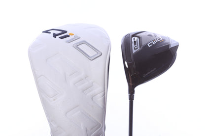 Used TaylorMade Qi10 LS Driver - 9 Degrees - Stiff Flex Mitsubishi TENSEI AV Limited Blue - Left-Handed-Next Round