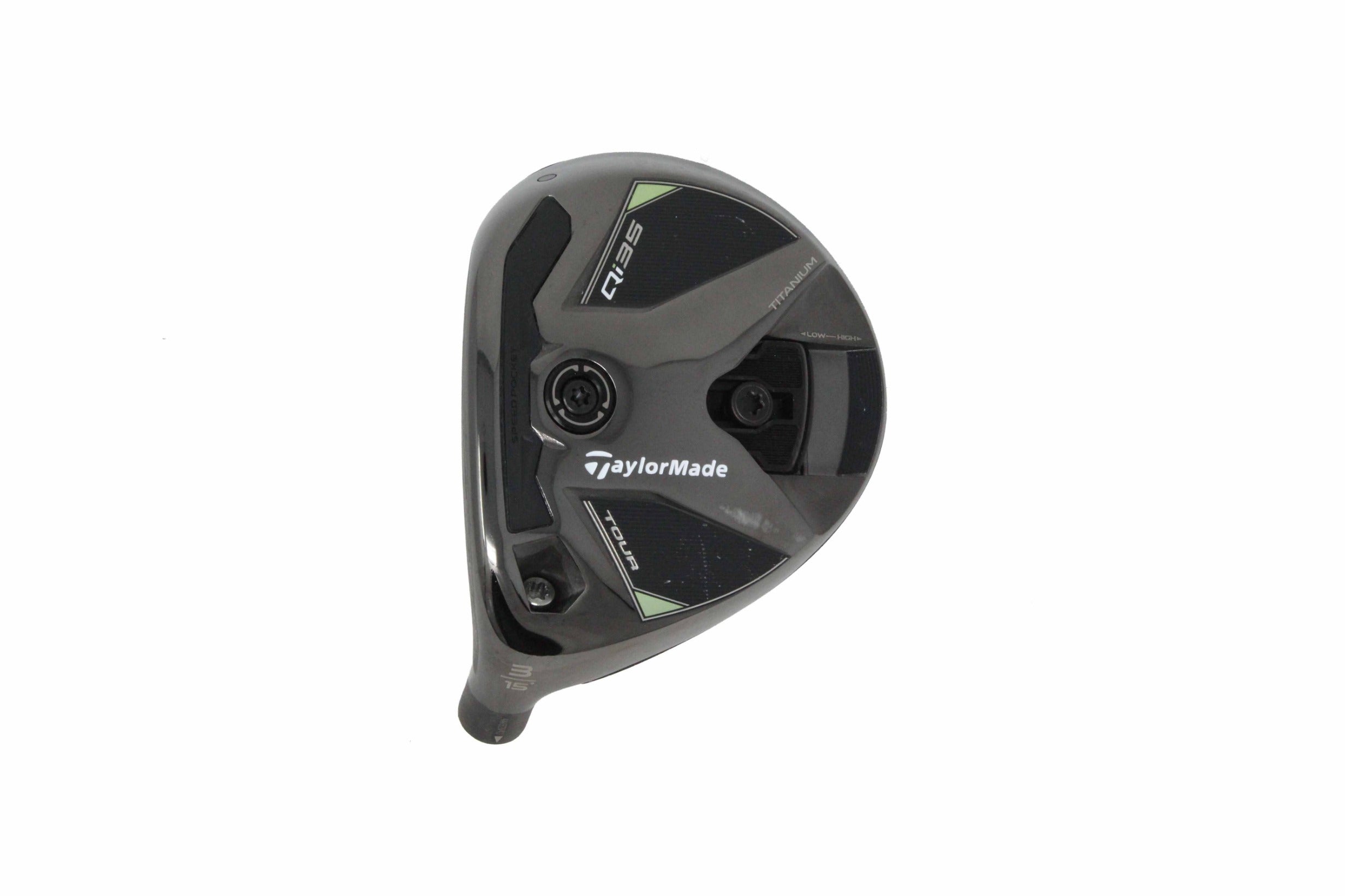 Used TaylorMade Qi35 Tour 3-Wood - HEAD ONLY - Left-Handed - 15 Degrees