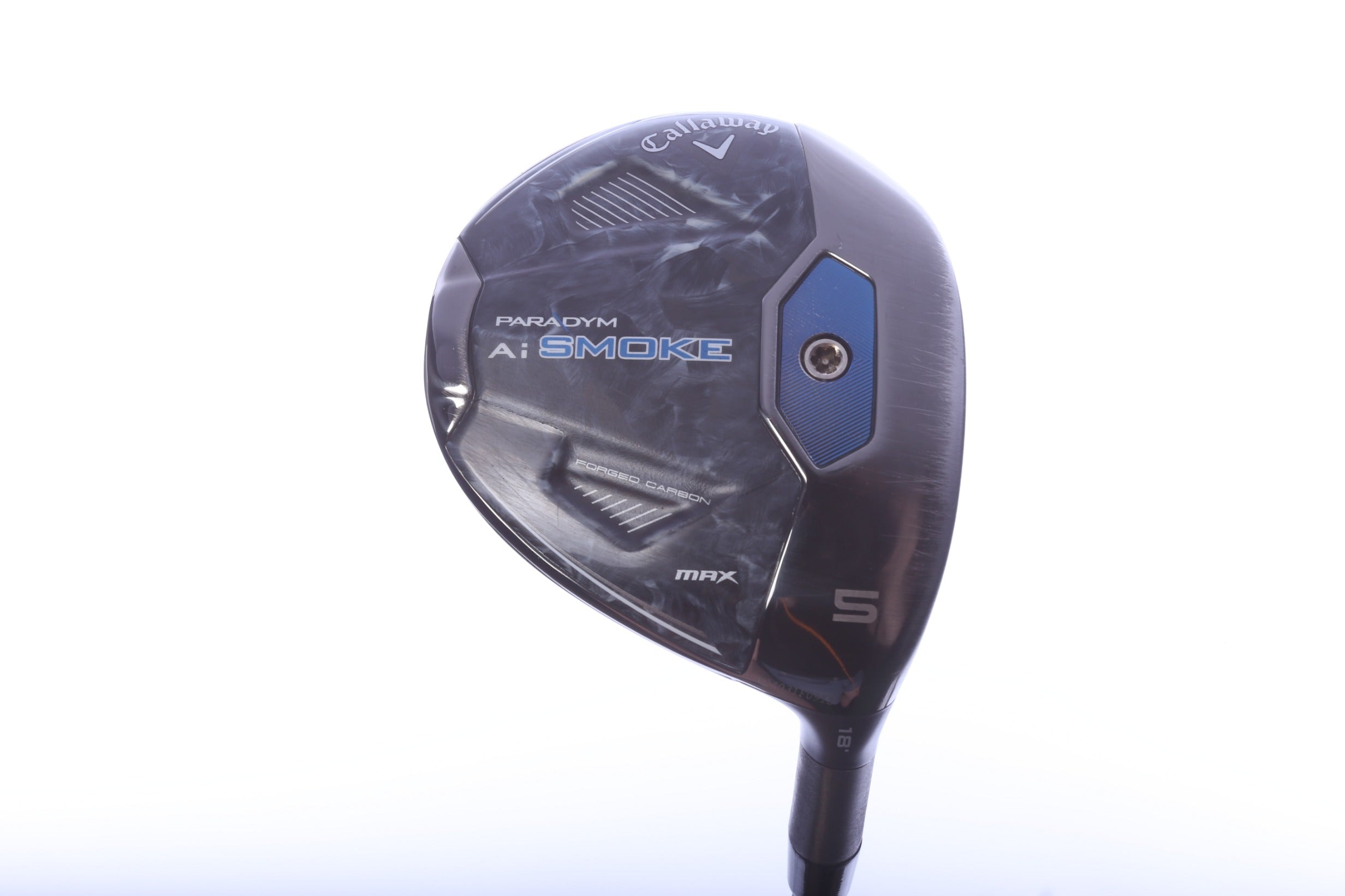 Used Callaway Paradym Ai Smoke MAX 5-Wood - Right-Handed - 18 Degrees - Stiff Flex