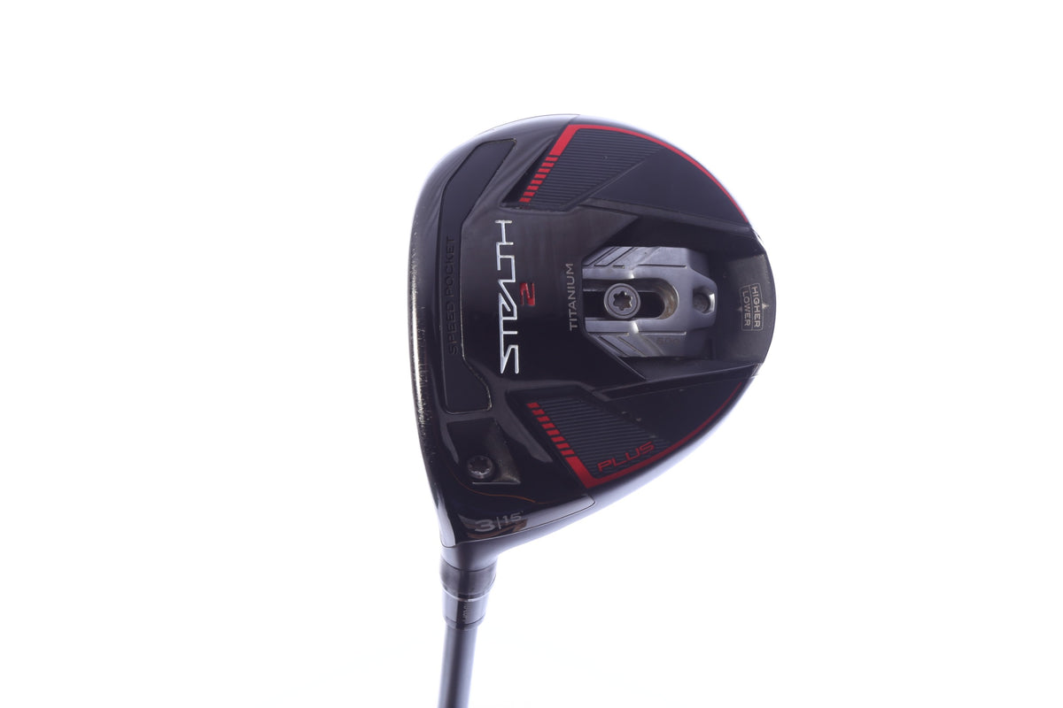 Used TaylorMade STEALTH 2 PLUS 3-Wood - Left-Handed - 15 Degrees - Stiff Flex