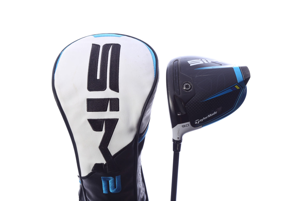 Used TaylorMade SIM2 Driver - 9 Degrees - Stiff Flex Mitsubishi Tensei AV Series Blue - Left-Handed