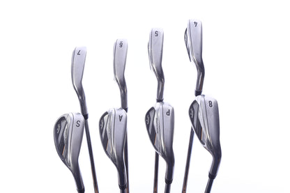 Used Callaway Mavrik Iron Set - Right-Handed - 4-8, PW, AW, SW - Stiff Flex