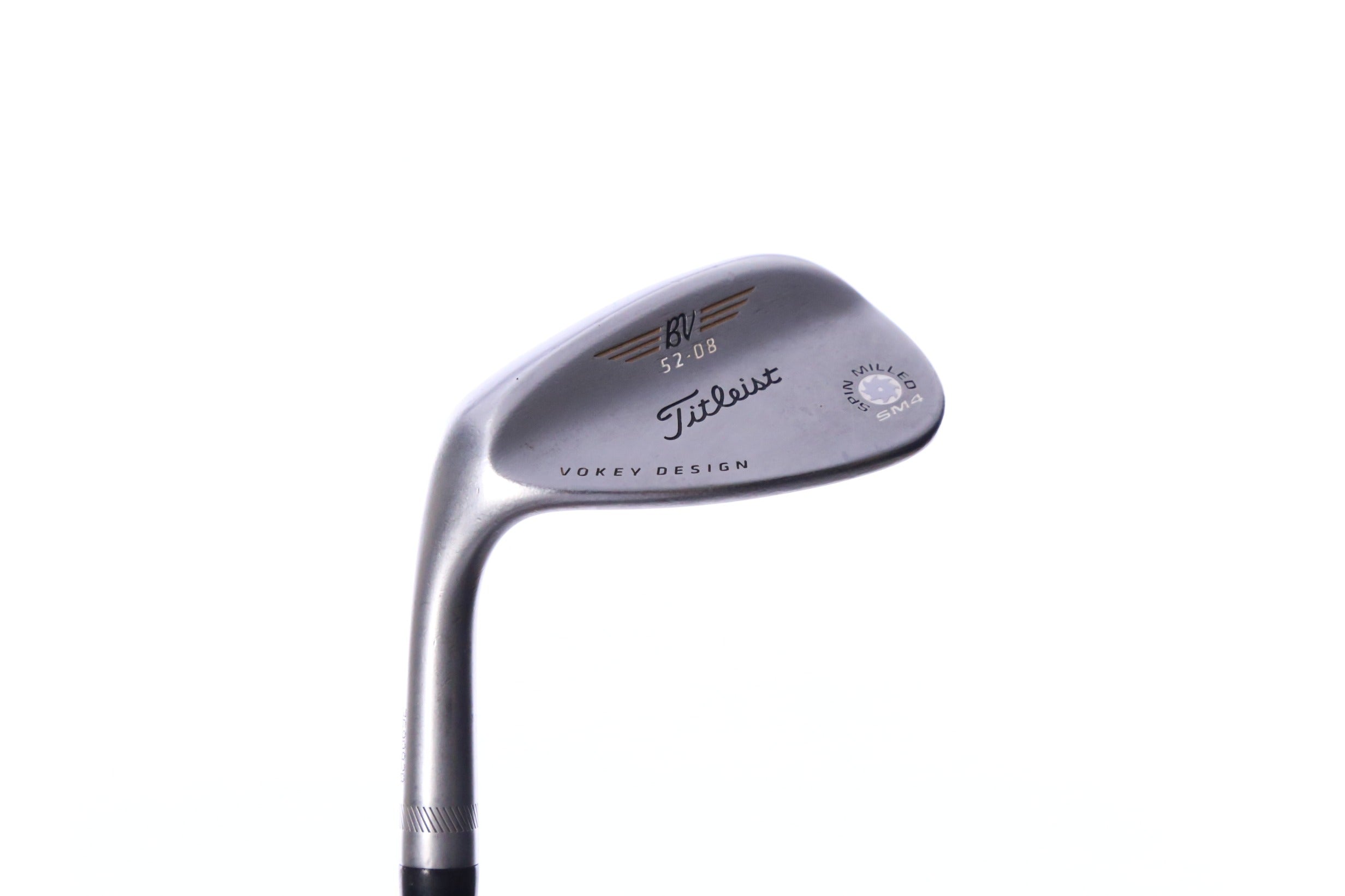 Used Titleist Vokey SM4 Tour Chrome Gap Wedge - Left-Handed - 52 Degrees - Wedge Flex-Next Round