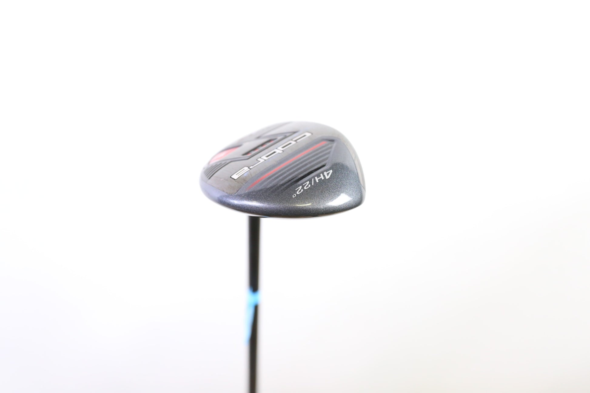 Used Cobra AIR-X Grey/Red 4H Hybrid - Left-Handed - 22 Degrees - Regular Flex-Next Round