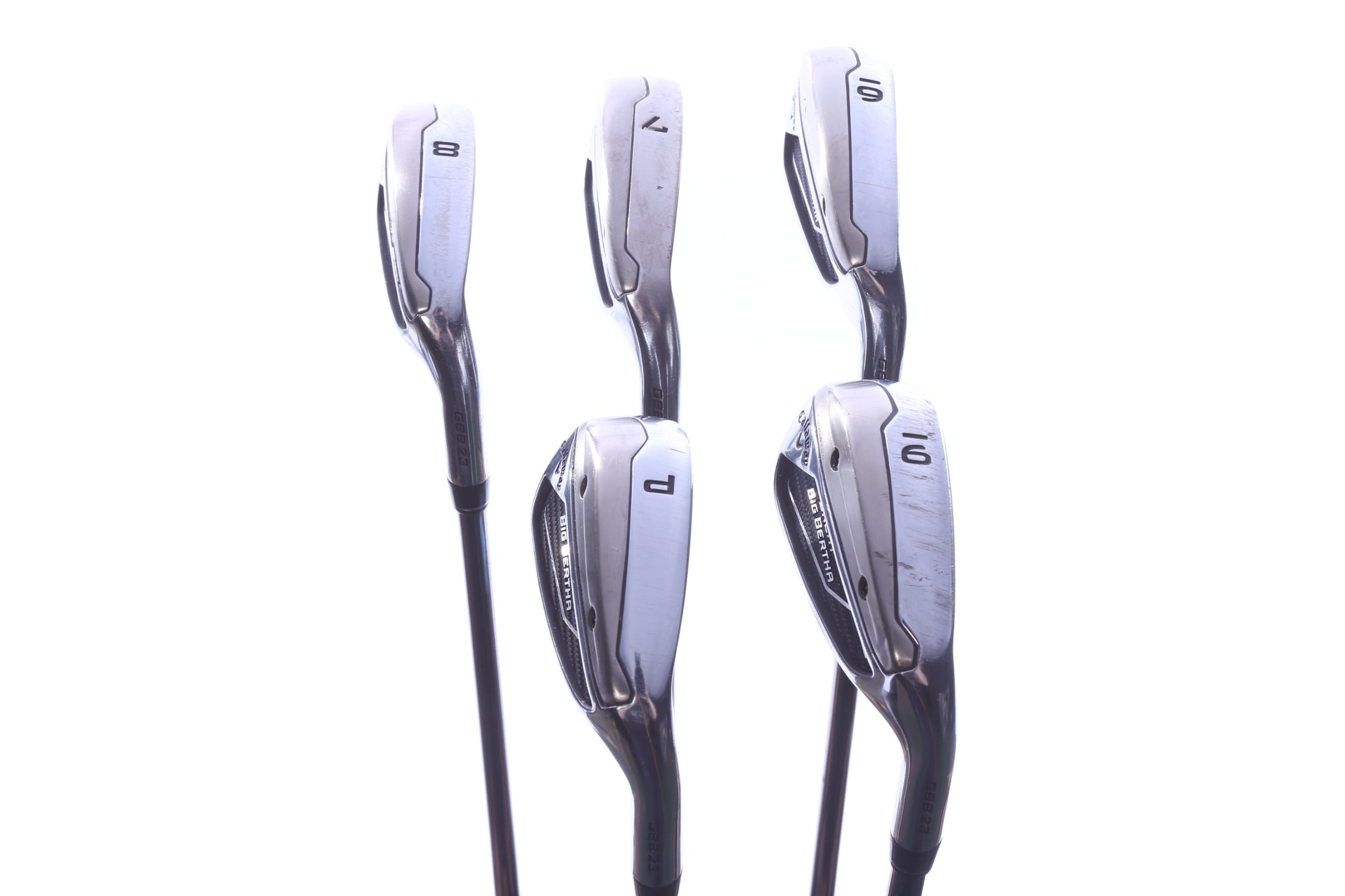 Used Callaway Great Big Bertha 23 Iron Set - Right-Handed - 6-PW - Ladies Flex-Next Round