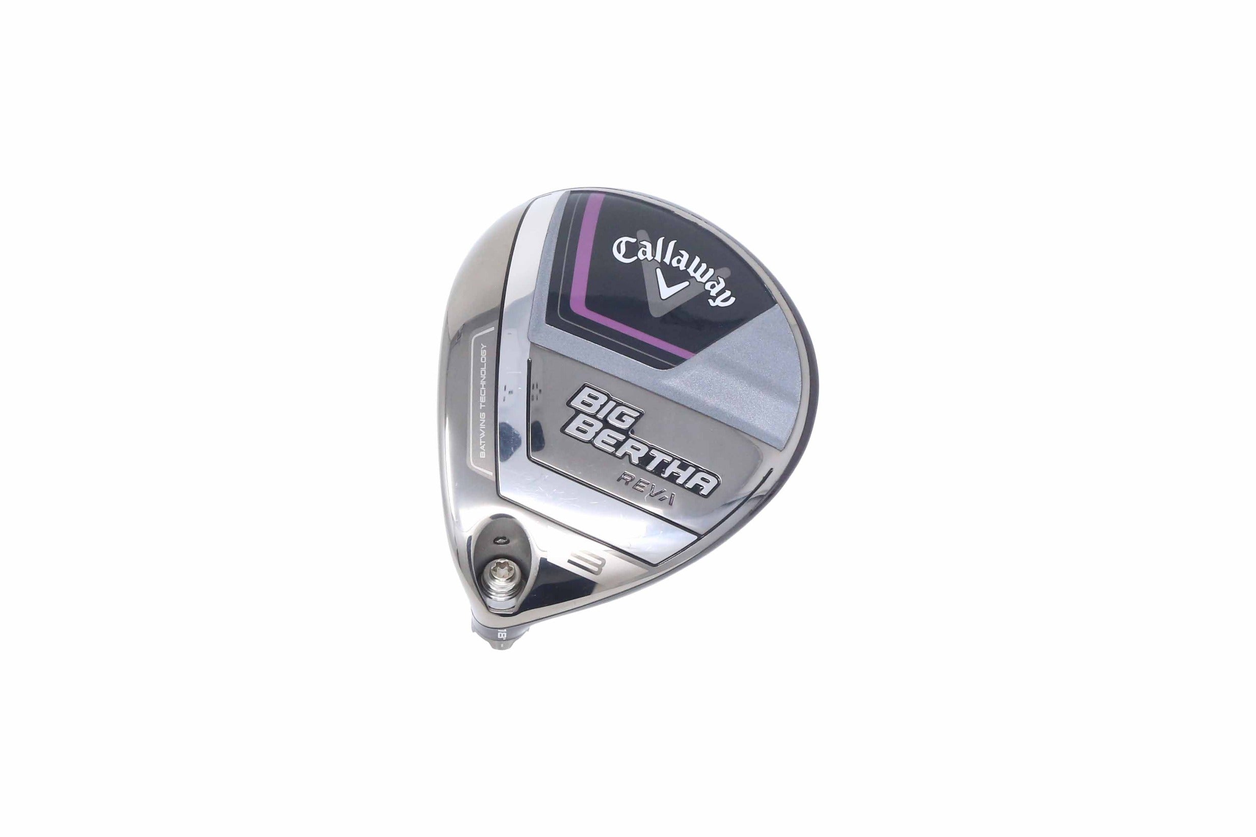 Used Callaway Big Bertha REVA 23 3-Wood - HEAD ONLY - Left-Handed - 18 Degrees-Next Round