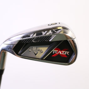 Used Callaway RAZR X Single 6-Iron - Left-Handed - Stiff Flex-Next Round