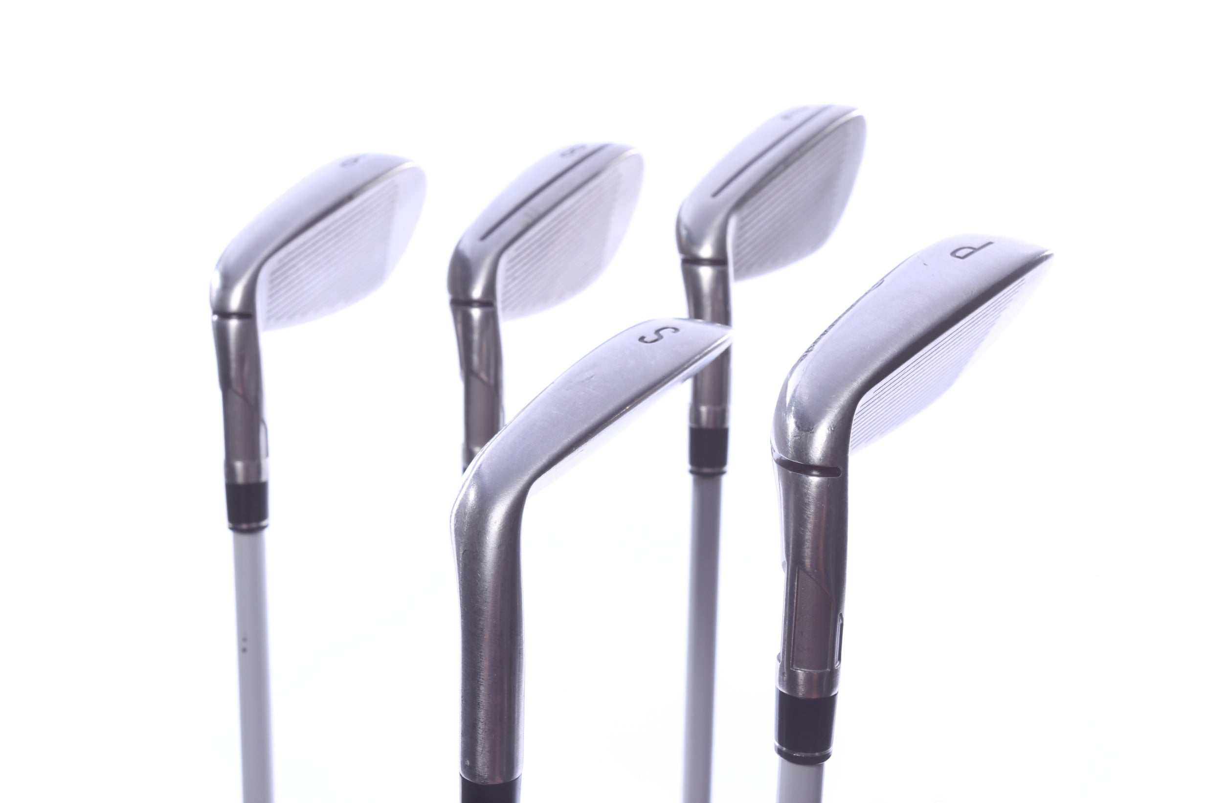 Used TaylorMade SIM2 MAX OS Iron Set - Right-Handed - 7-PW, SW - Ladies Flex