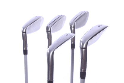 Used TaylorMade SIM2 MAX OS Iron Set - Right-Handed - 7-PW, SW - Ladies Flex