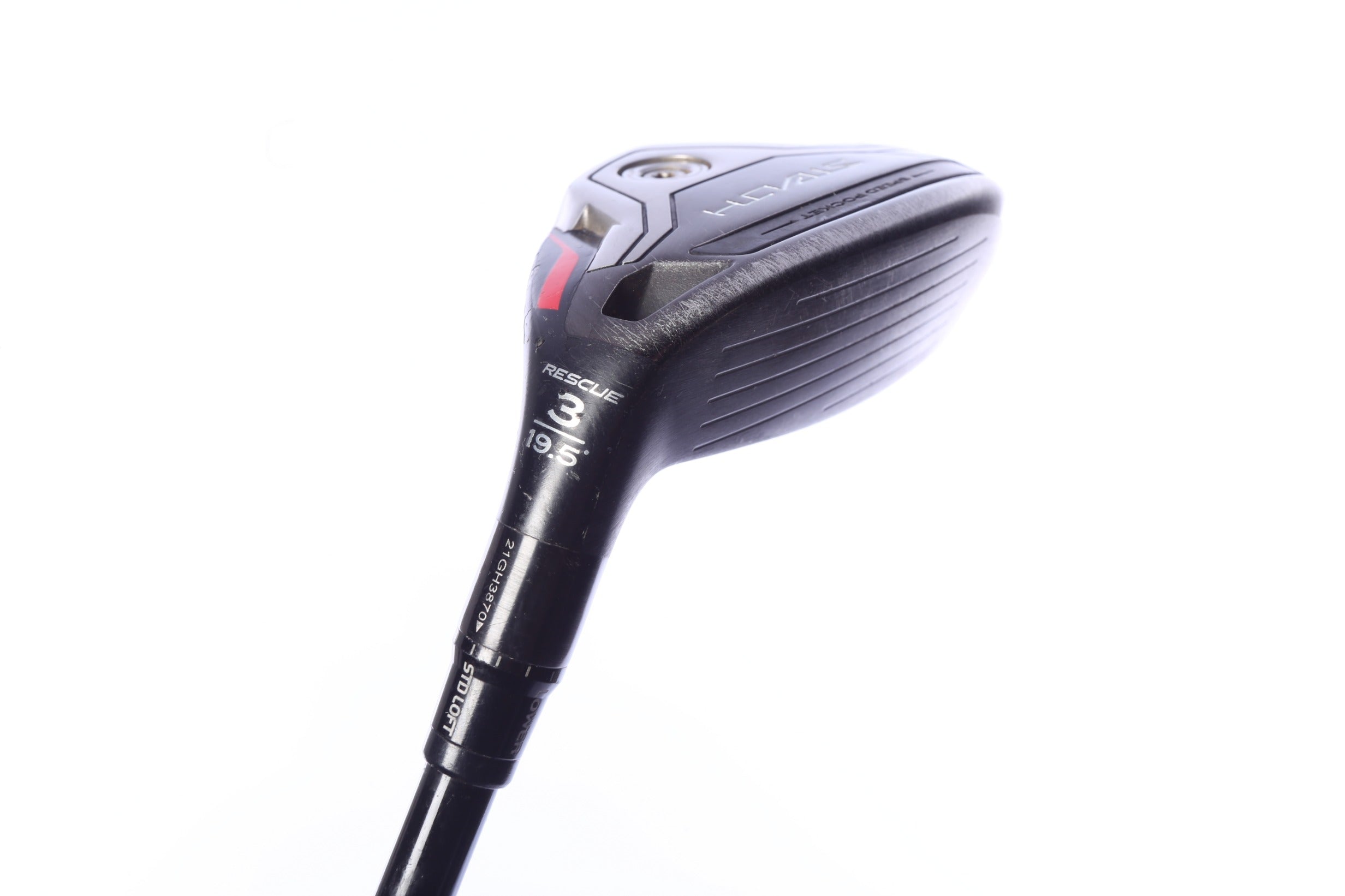 Used TaylorMade STEALTH PLUS Rescue 3H Hybrid - Right-Handed - 19 Degrees - Stiff Flex