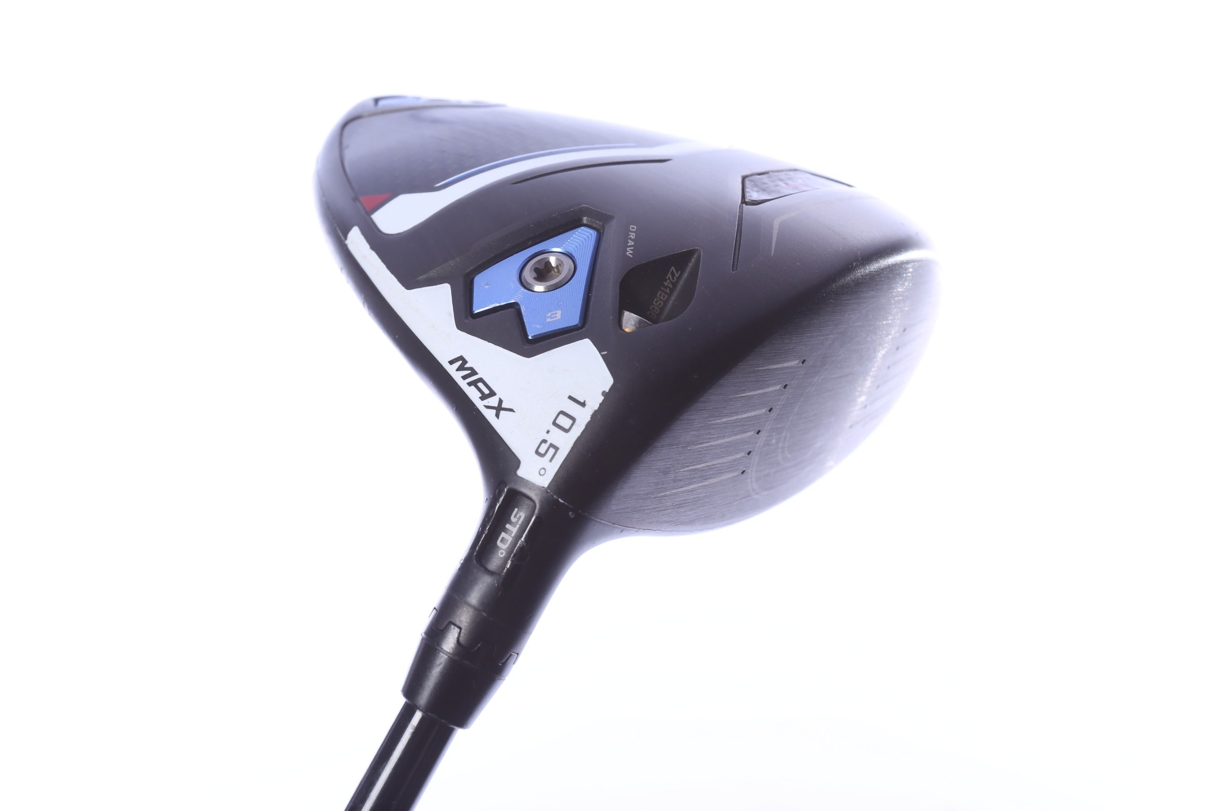 Used Cobra AeroJet MAX Driver - 10.5 Degrees - Stiff Flex Mitsubishi Kaili Blue - Right-Handed