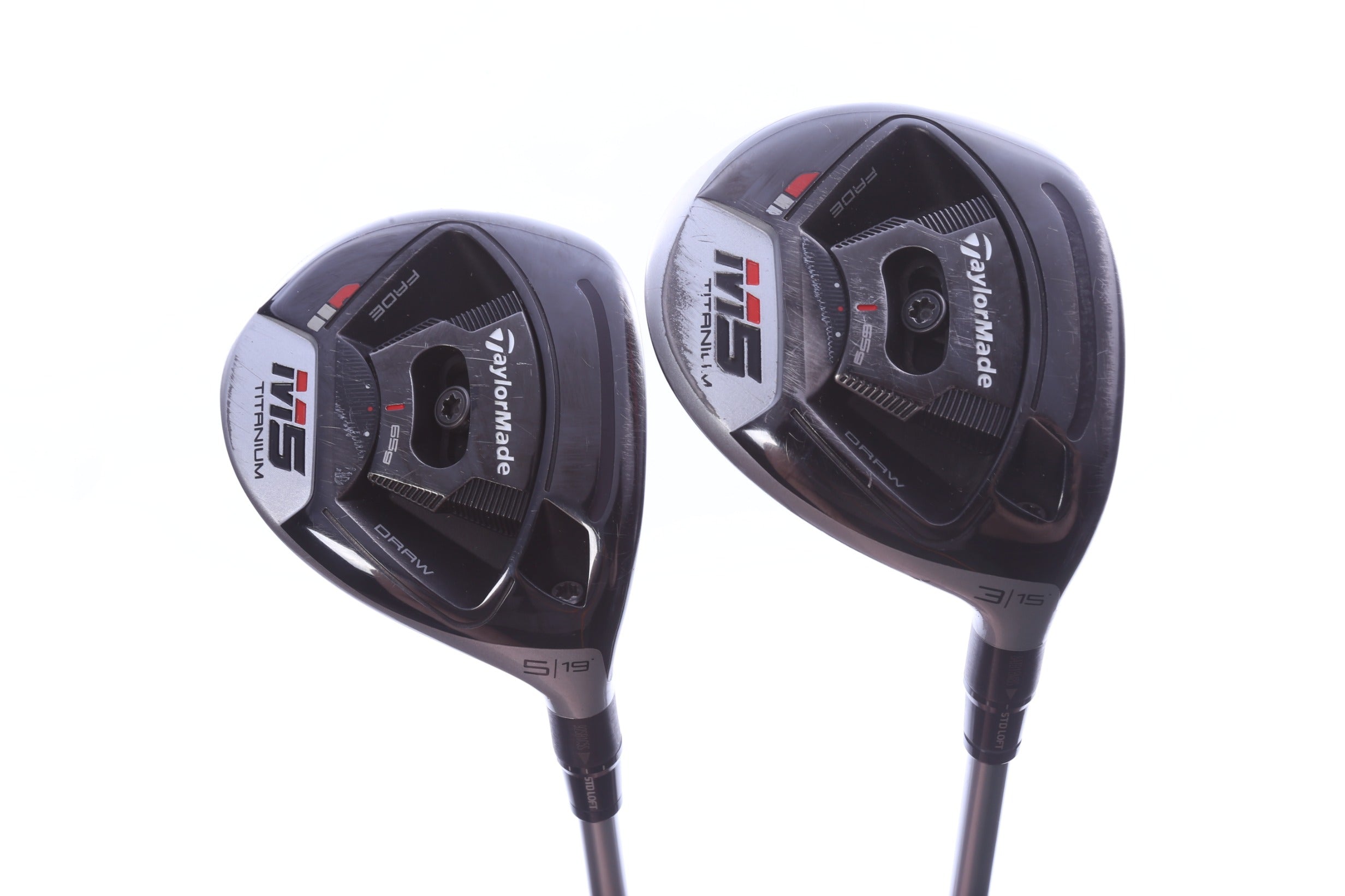 Used TaylorMade M5 Wood Set - Right-Handed - 3W, 5W - Regular Flex-Next Round