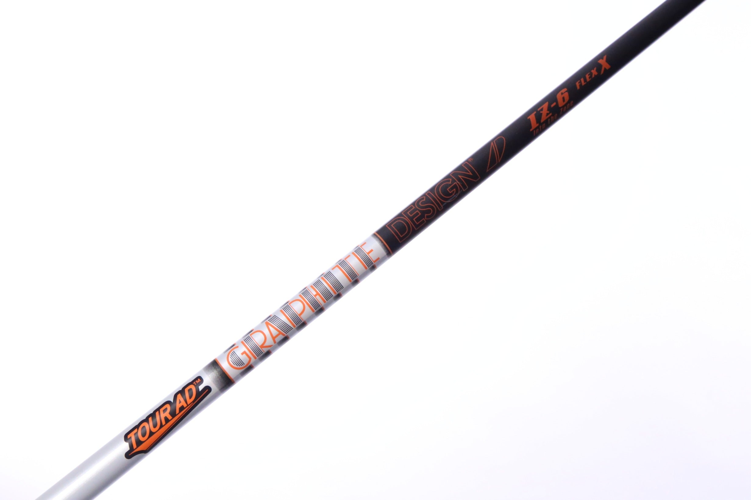 Used Graphite Design Tour AD IZ Driver Shaft Extra Stiff Flex Graphite - 43.25 in - TaylorMade M Adapter