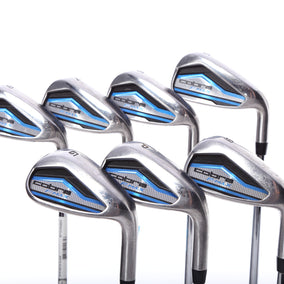 Used Cobra F-Max Iron Set - Right-Handed - 5-PW, GW - Stiff Flex-Next Round