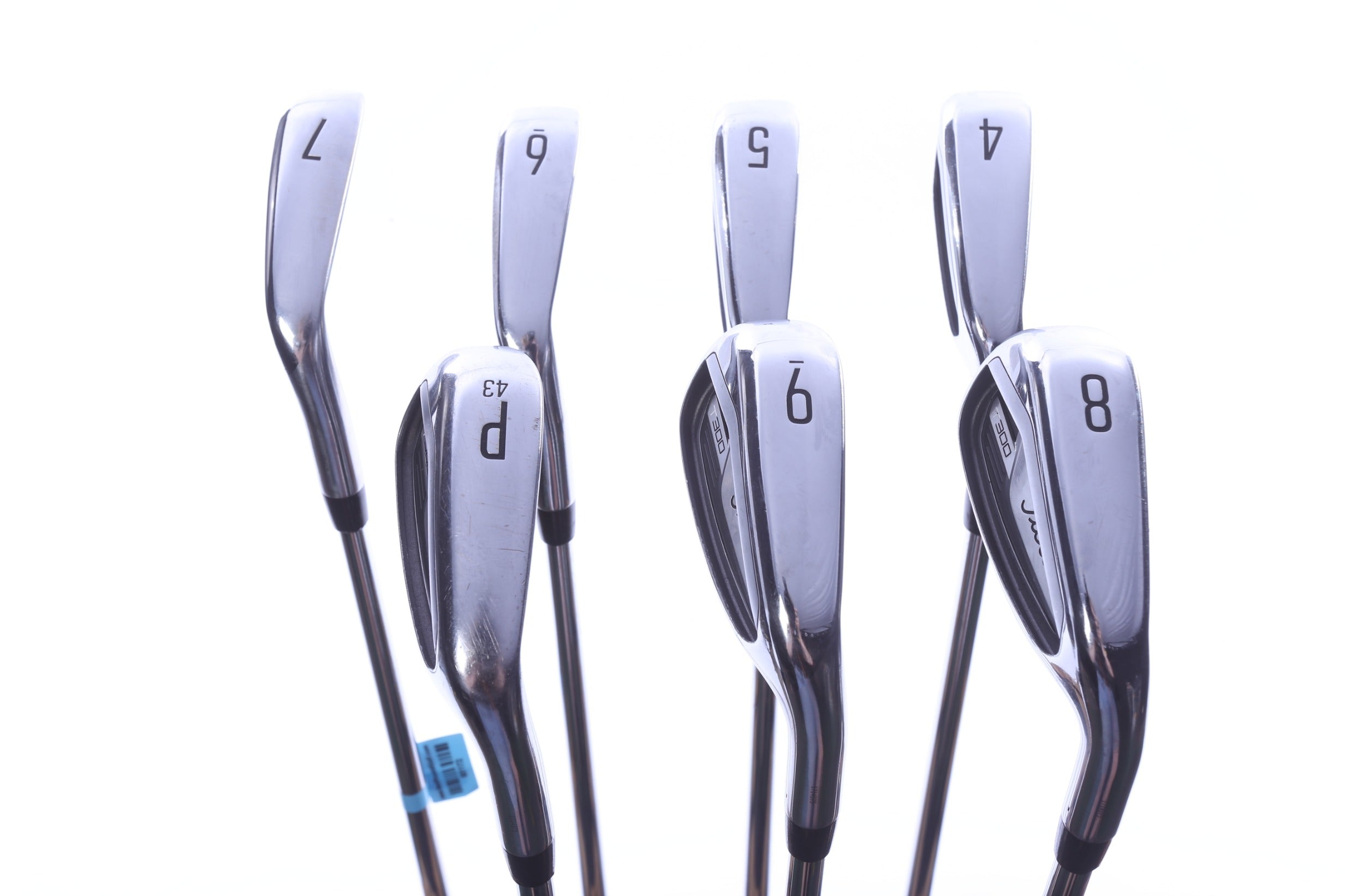 Used Titleist 2021 T300 Iron Set - Right-Handed - 4-PW - Extra Stiff Flex