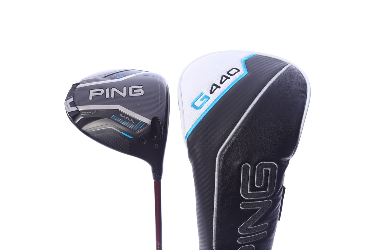 Used Ping G440 MAX Driver - 9 Degrees - Regular Flex Project X Denali Red - Right-Handed