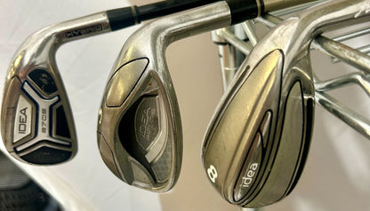 Wholesale Lot of 50 Golf Clubs - Right and Left-Handed Adams Assorted Irons-Next Round