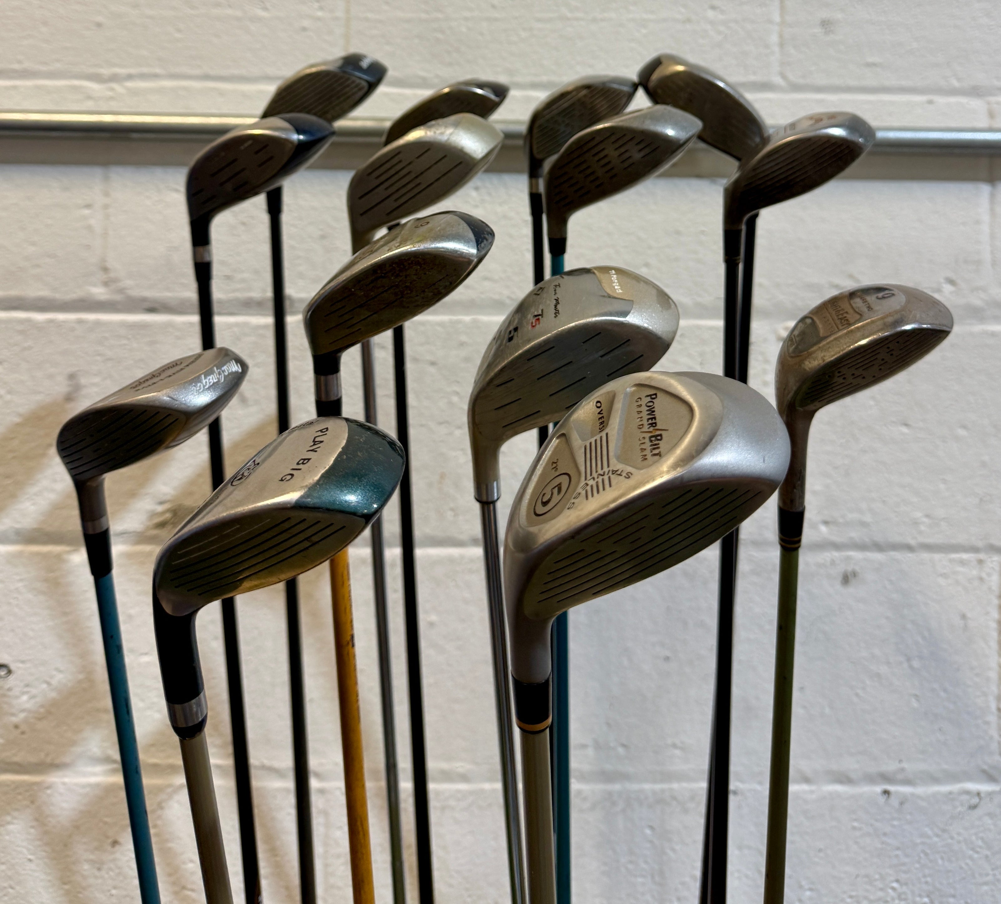 Wholesale Lot of 40 Golf Clubs - Assorted Fairway Woods - RH/LH - Mixed Flexes-Next Round