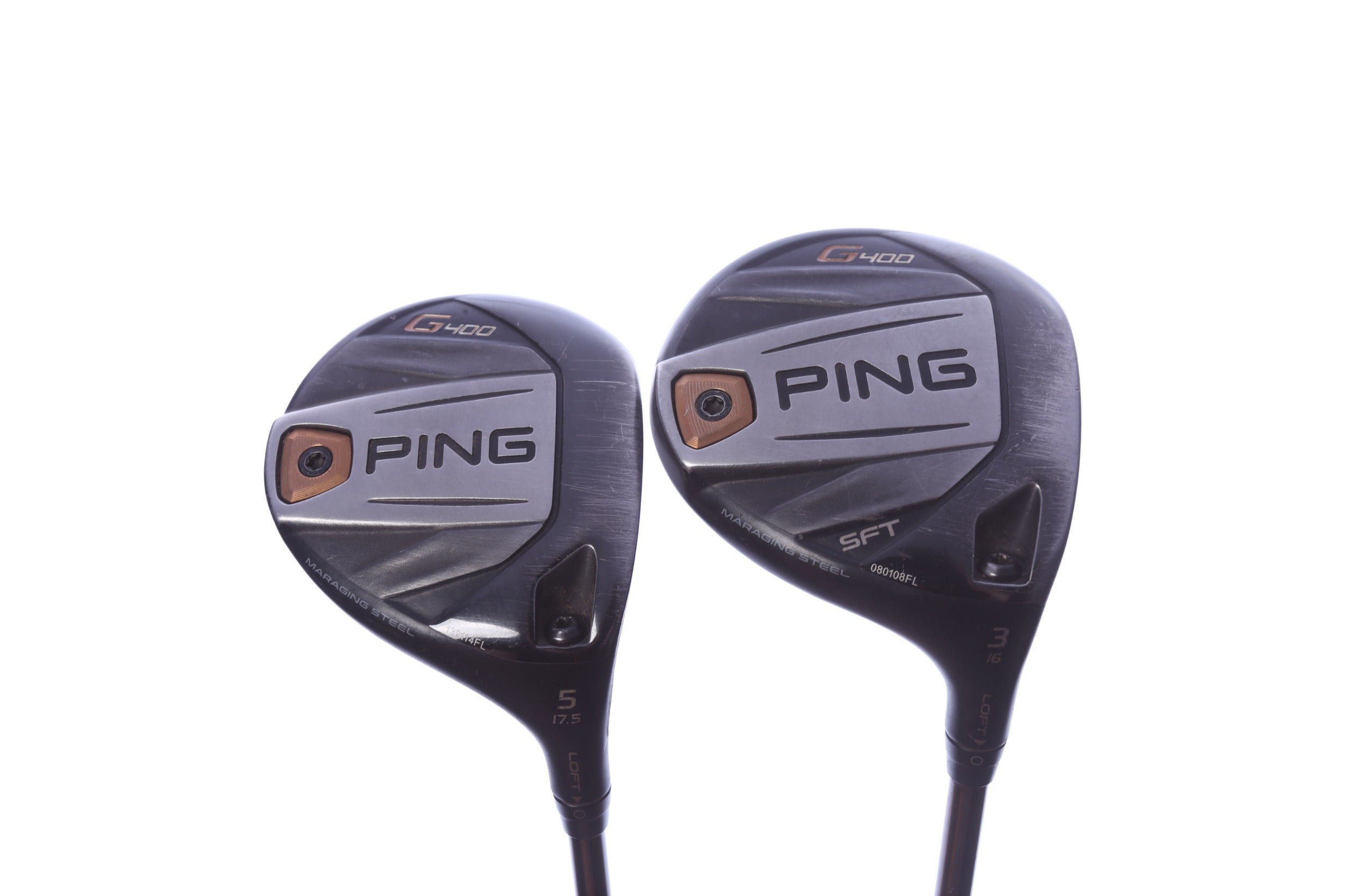 Used Ping G400 Wood Set - Right-Handed - 3W, 5W - Stiff Flex