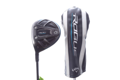 Used Callaway Rogue 3-Wood - Left-Handed - 15 Degrees - Stiff Flex-Next Round
