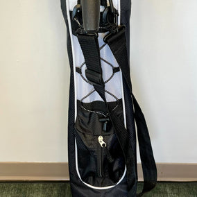 Orlimar Pitch and Putt Lightweight Sunday Carry Golf Bag Black/White-Next Round