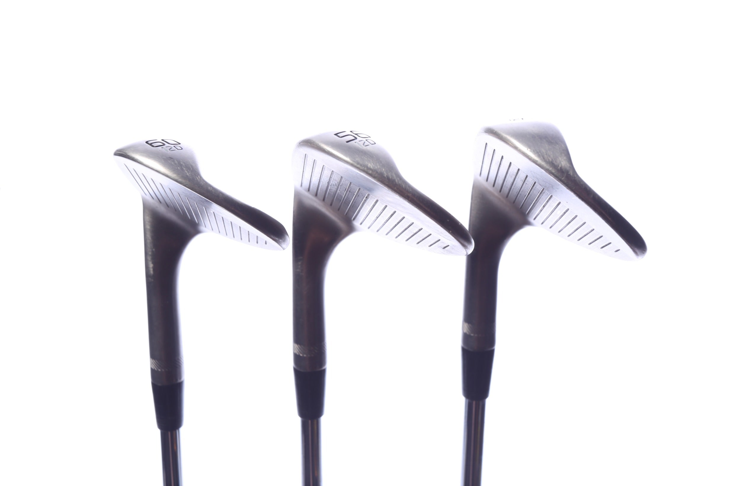 Used Titleist Vokey SM10 Nickel Wedge Set - Right-Handed - 52*, 56*, 60* - Stiff Flex