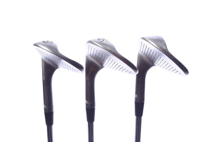 Used Titleist Vokey SM10 Nickel Wedge Set - Right-Handed - 52*, 56*, 60* - Stiff Flex