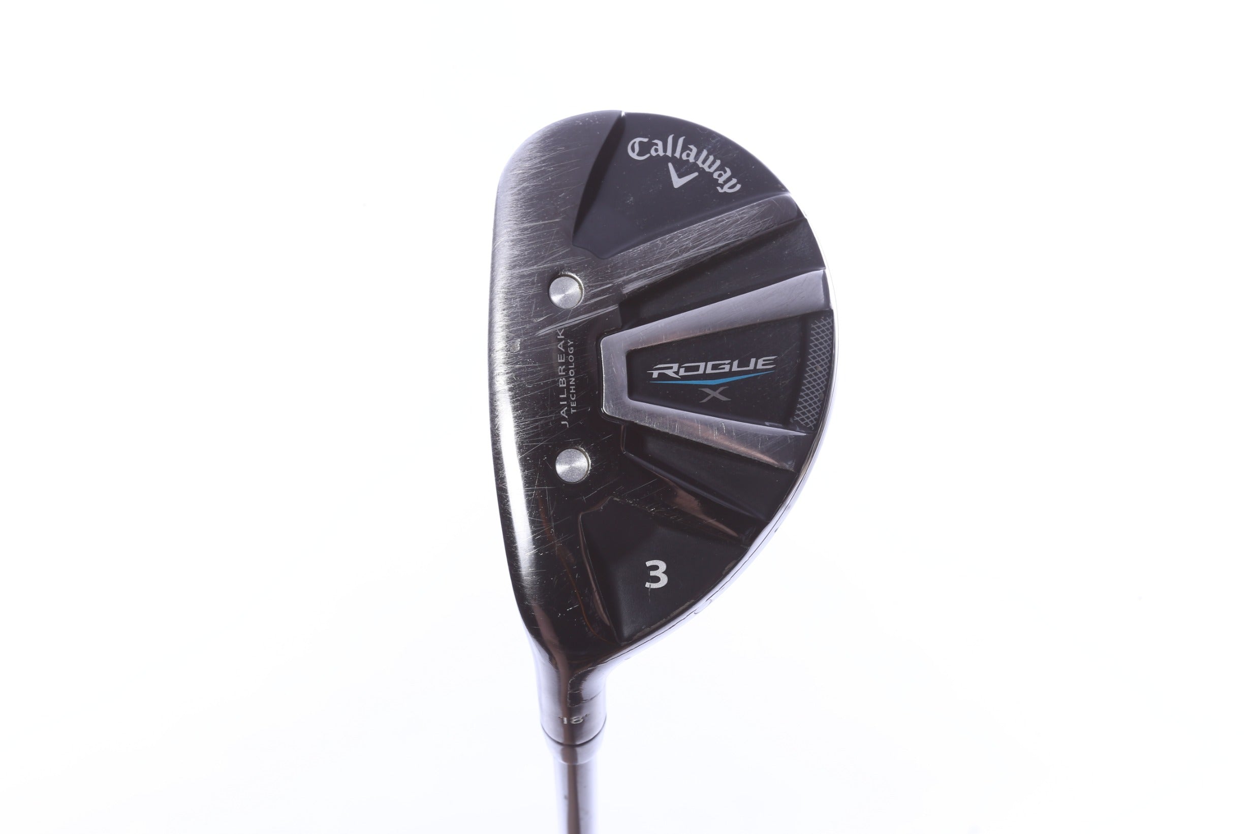 Used Callaway Rogue X 3H Hybrid - Left-Handed - 18 Degrees - Regular Flex-Next Round