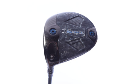 Used Callaway Paradym Ai Smoke Triple Diamond Driver - 9 Degrees - Extra Stiff Flex Mitsubishi Tensei AV Series Blue - Left-Handed