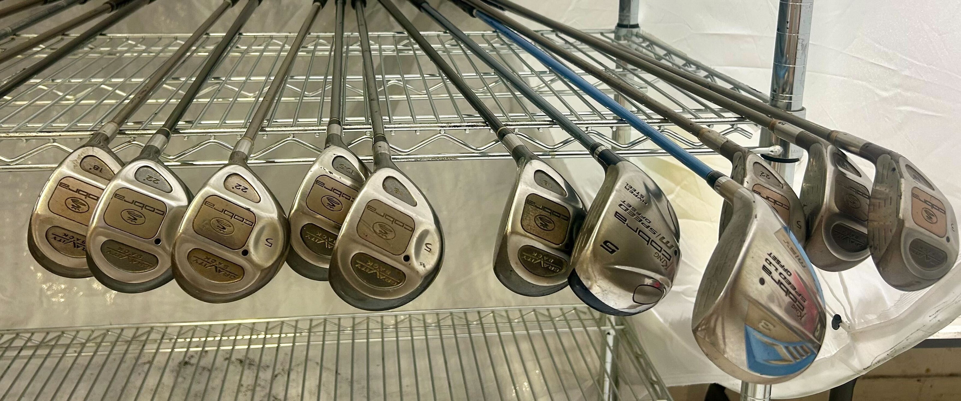 Wholesale Lot of 40 Golf Clubs - Assorted King Cobra Speed Fairway Woods-Next Round