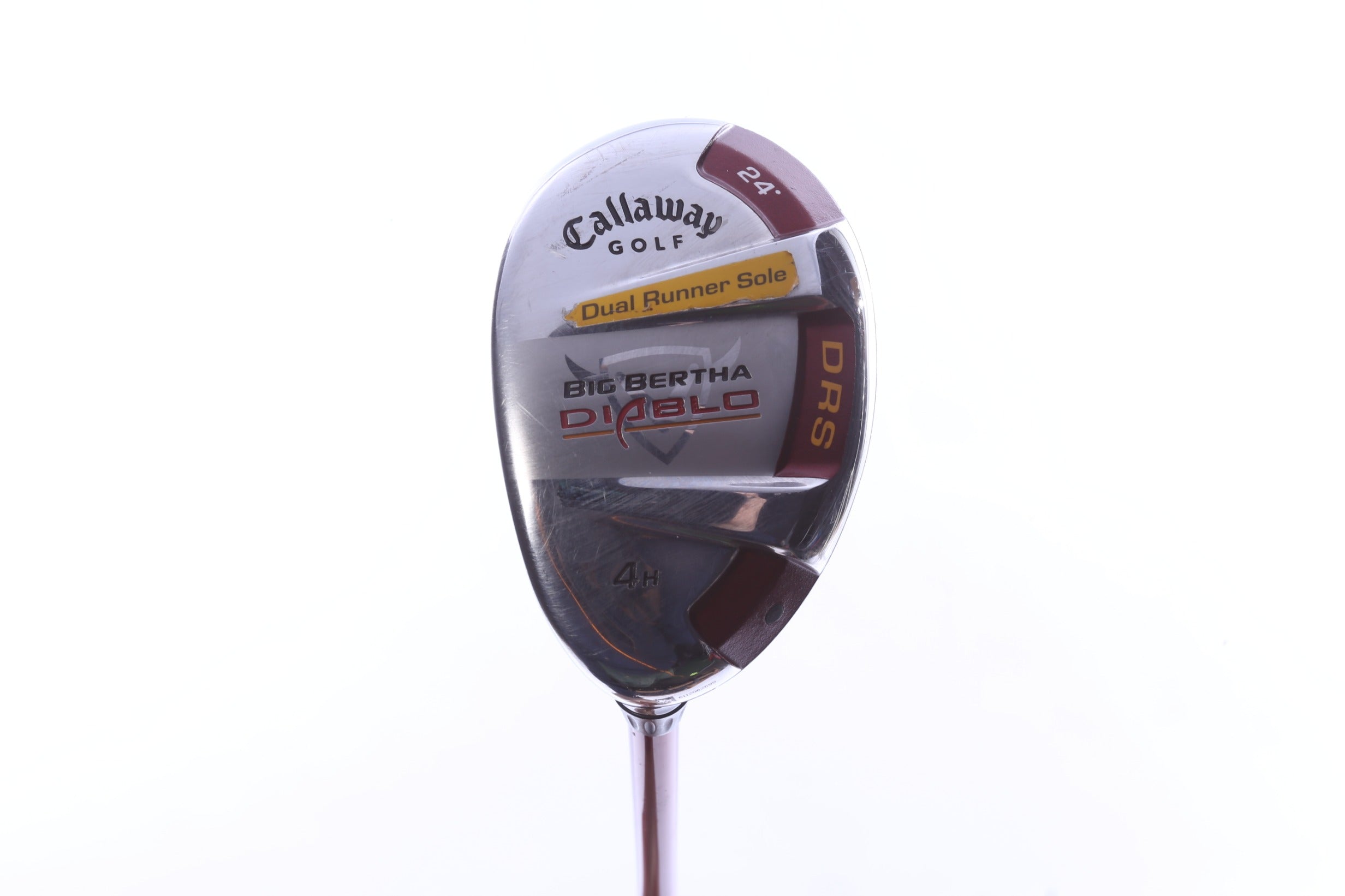 Used Callaway Big Bertha Diablo 4H Hybrid - Left-Handed - 24 Degrees - Seniors Flex-Next Round