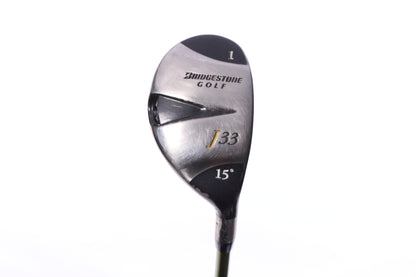 Used Bridgestone J33 1H Hybrid - Right-Handed - 15 Degrees - Stiff Flex-Next Round