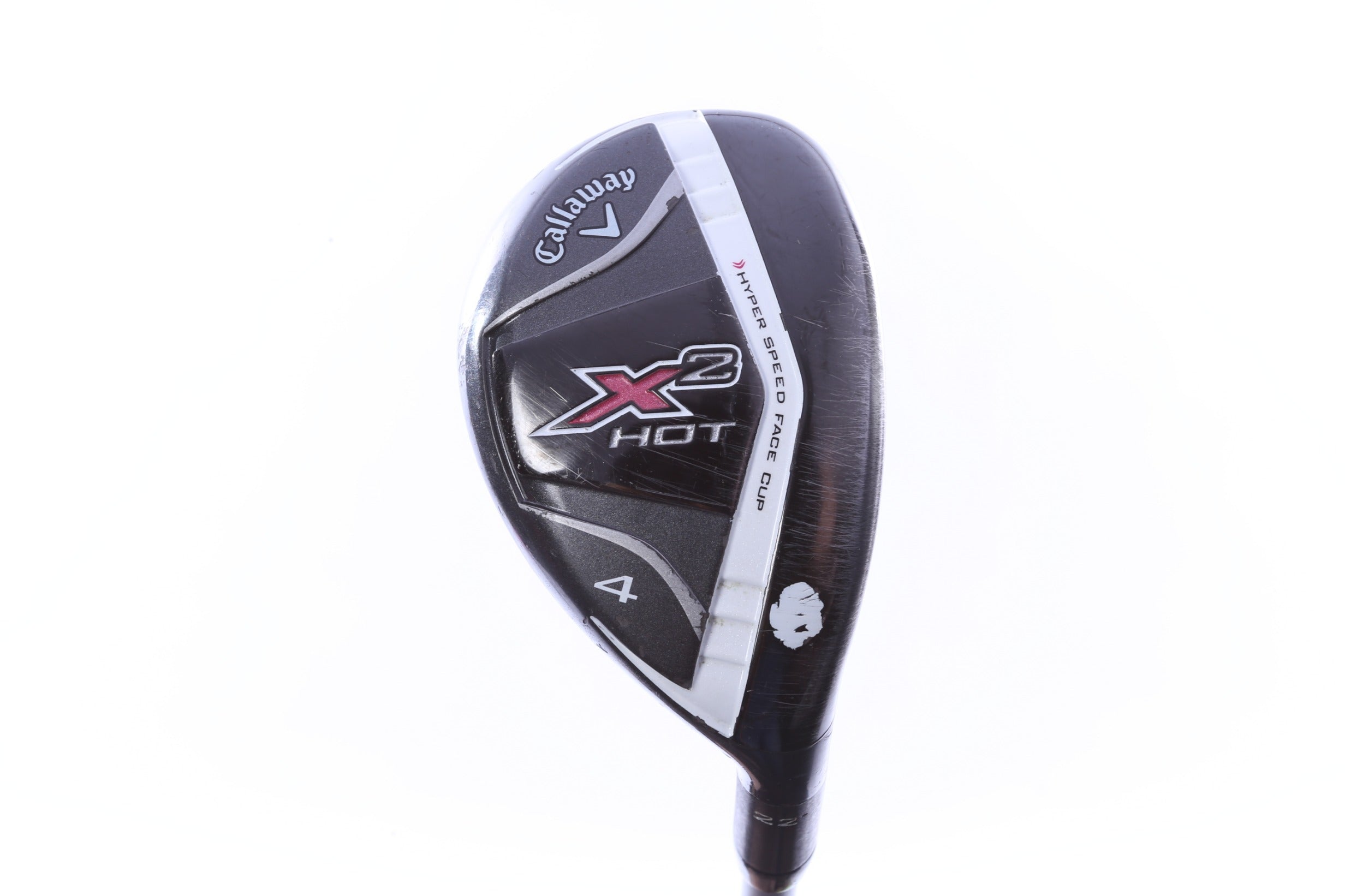Used Callaway X2 Hot 4H Hybrid - Right-Handed - 22 Degrees - Ladies Flex-Next Round
