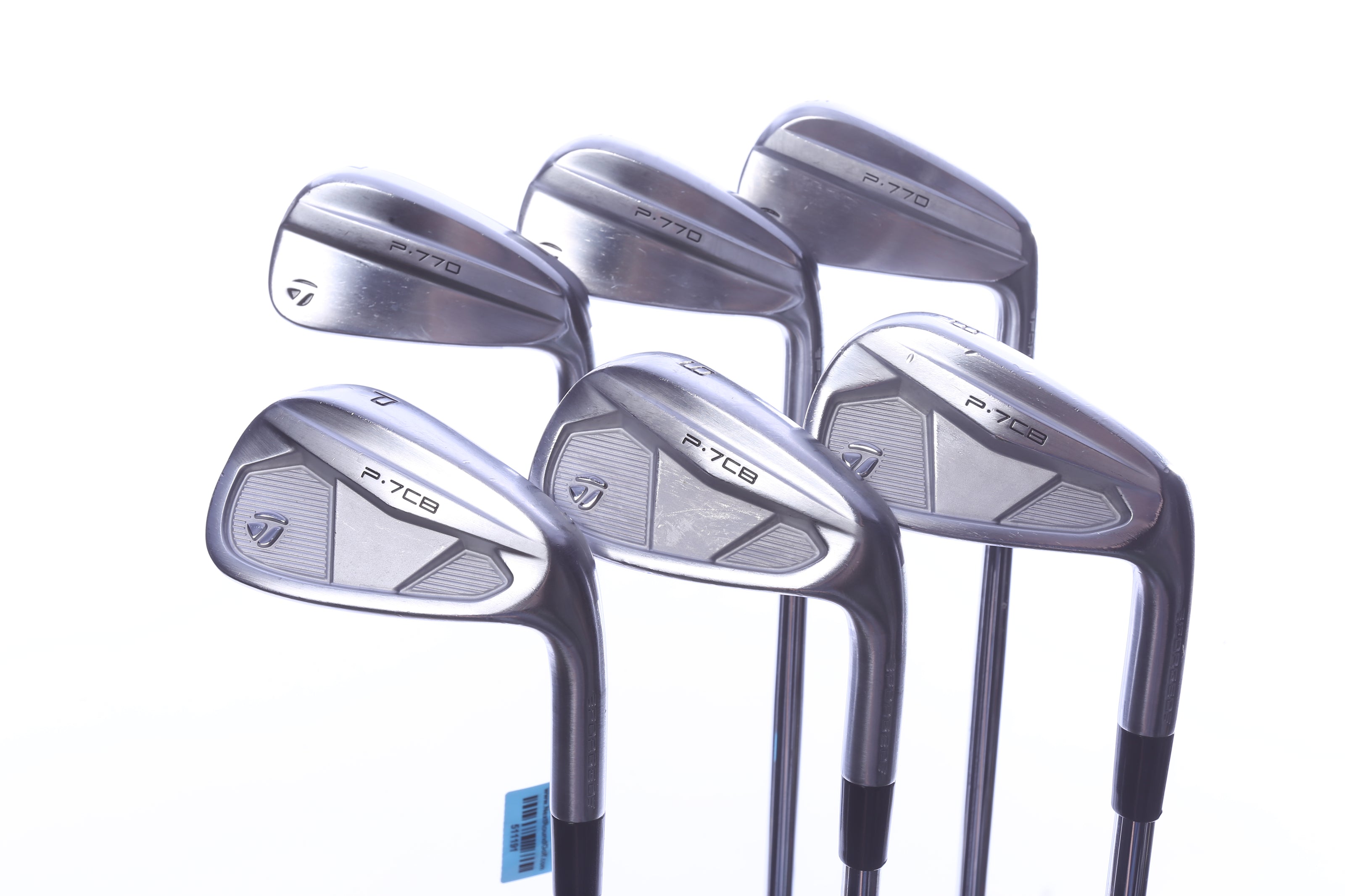 Used TaylorMade 2024 P770/P7CB Combo Iron Set - Right-Handed - 5-PW - Stiff Flex