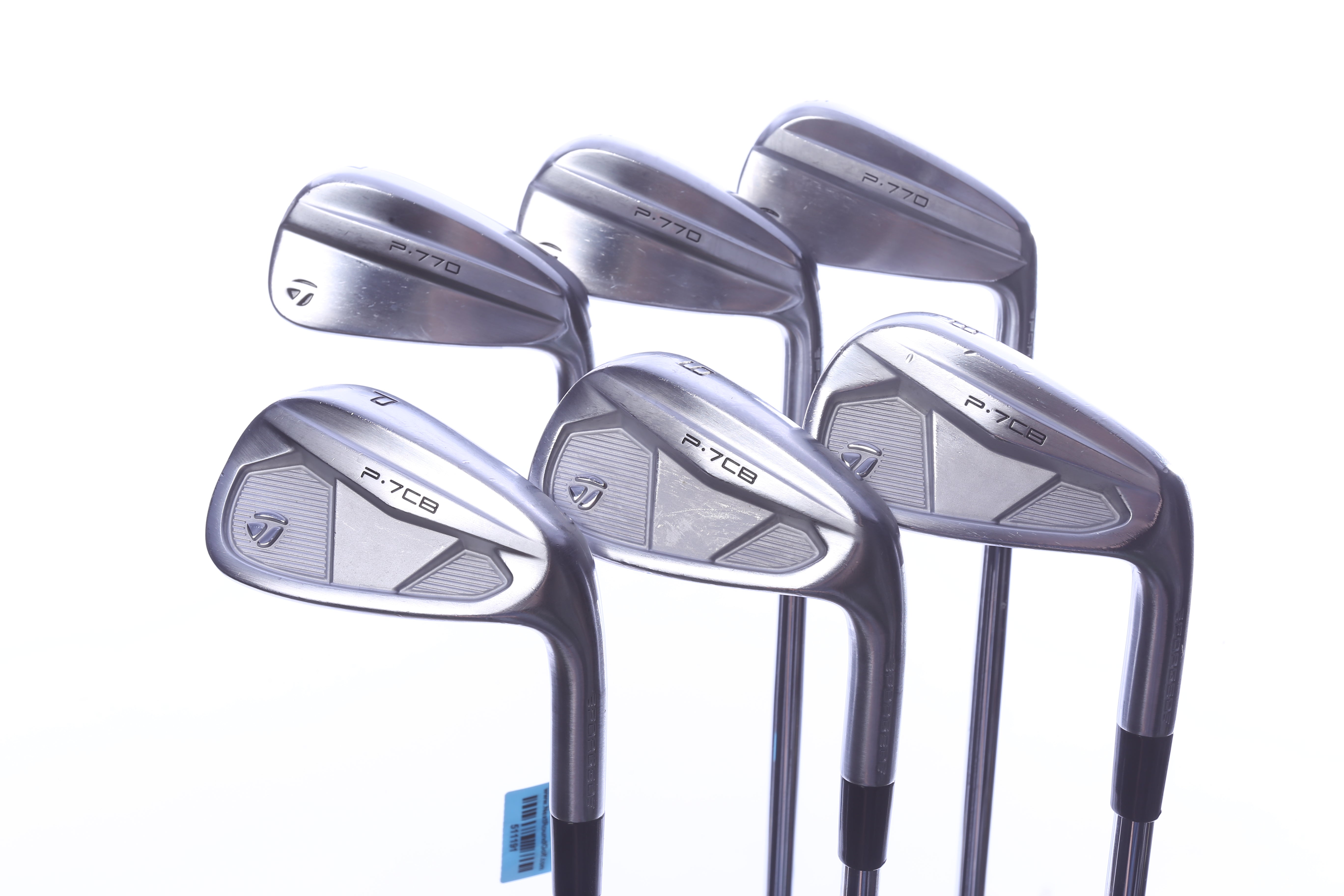 Used TaylorMade 2024 P770/P7CB Combo Iron Set - Right-Handed - 5-PW - Stiff Flex
