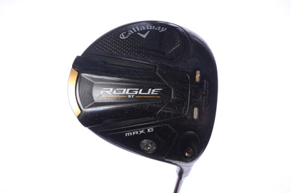 Used Callaway Rogue ST MAX Draw Driver - 12 Degrees - Seniors Flex Project X Cypher - Right-Handed-Next Round