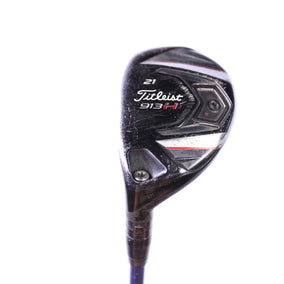Used Titleist 913H 4H Hybrid - Left-Handed - 21 Degrees - Regular Flex-Next Round