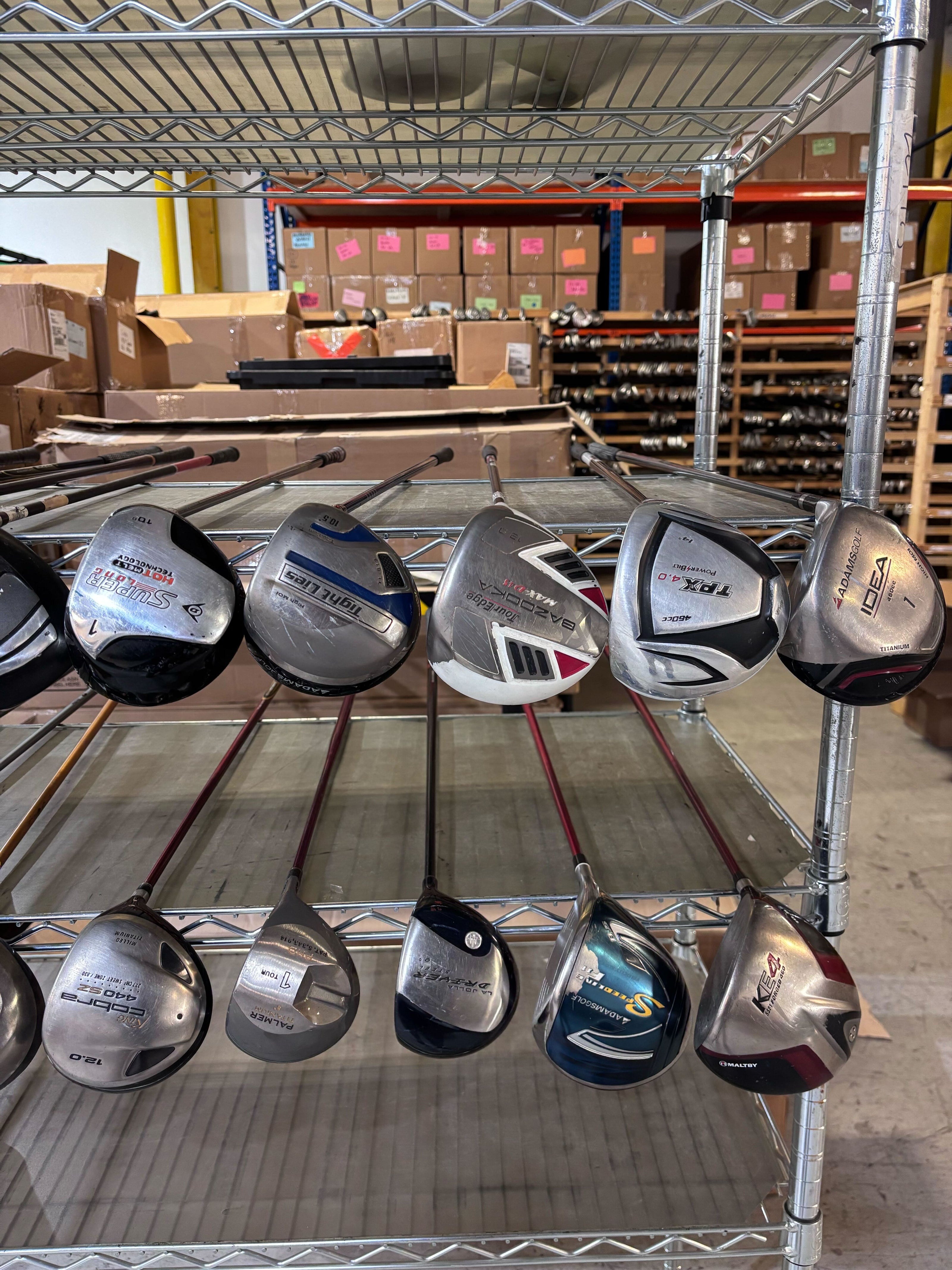Wholesale Lot 20 Golf Clubs - Assorted Drivers-Next Round