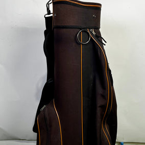 Pro Select Golf Bag - 10 Dividers 3 Pockets- Brown and Tan-Next Round