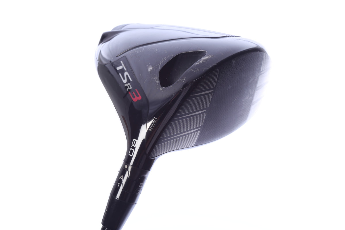 Used Titleist TSR3 Driver - 8 Degrees - Stiff Flex Project X HZRDUS Black GEN 4 - Right-Handed