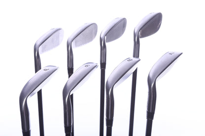 Used TaylorMade rac OS 2005 Iron Set - Right-Handed - 3-PW - Regular Flex